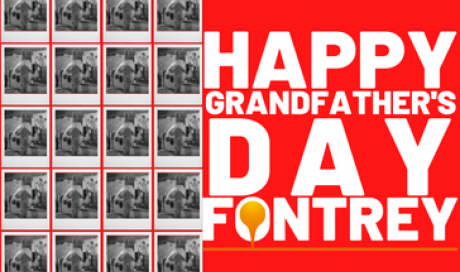 HAPPY GRANDPA'S DAY - FONTREY, your iron cast foundry with three generations