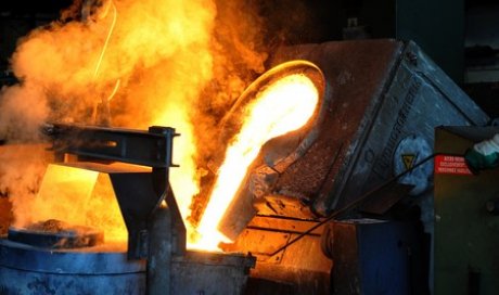 Cast iron melting in Roanne